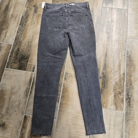 NEW Gap Universal Jegging Sky High Faded Black Jeans Women Size 14 Tall 14T 32 - Picture 3 of 13